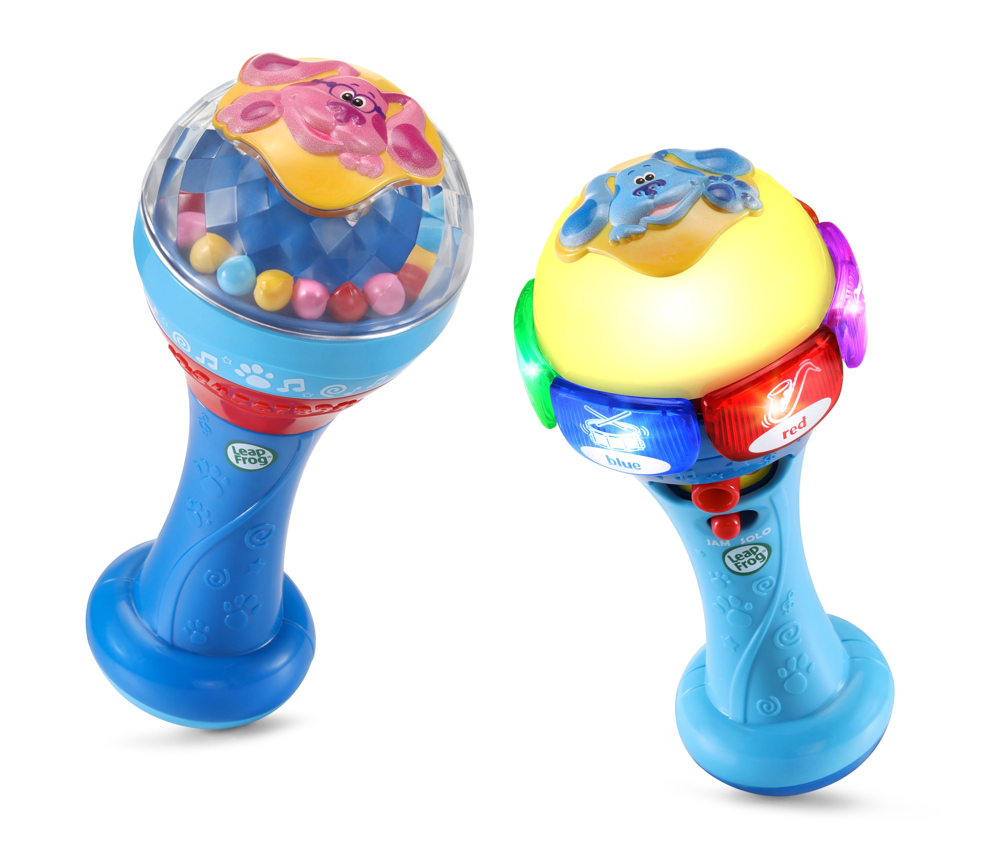 ages 6m+ Light-up Learn and Groove Shakin' Colors Maracas Bilingual Music Toy 
