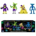 thumbnail image 1 of Set of 4 Five Nights at Freddy's FNAF-6" Articulated Action Figure Toys,Five Nights at Freddy's Toys,FNAF-Security Breach Series Action Figure FNAF-Toys for Kid Gift, 1 of 5