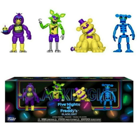 Five Nights at Freddy's FNAF-6" Articulated Action Figure Toy Bonnie Foxy Fazbear Freddy Security Breach Series Pvc Doll FNAF-for Kid Christmas Birthday Gift