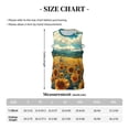 thumbnail image 4 of Honeii Field Style Bicycle Young Sunflower print basktball shirt for men and women, Unisex basketball jersey for Theme party-Large, 4 of 6