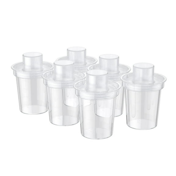 TwhqxjCN 6pcs Baby Container Milk Powder Dispensers Storage Box 80ml Capacity for Easy Travel Feeding
