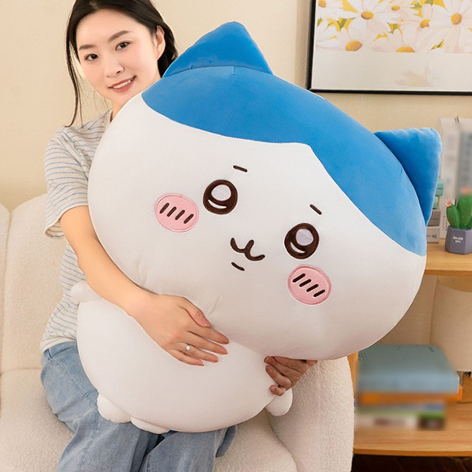 Momonga Plush, Chickawa Plush Series Long Doll, Anime Usagi Hachiware Chiikawa Momonga Plushies, Stuffed Animal Soft Pillow Toys, Cute Gift for Kids & Girls, Birthday Gift, 11. inch / 30cm