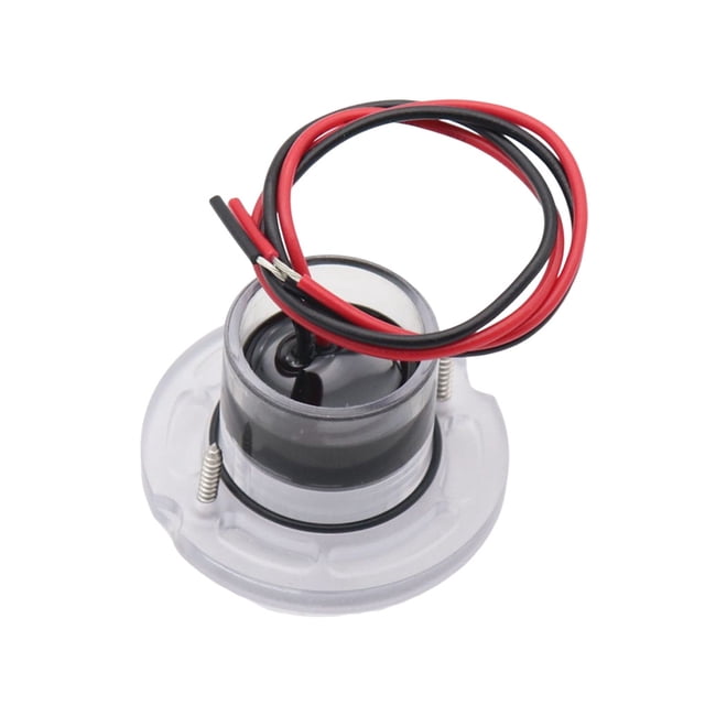 Kenally Luz de escalera RV de acero inoxidable, portátil, desmontable, sellado, IP67, resistente al agua, anticorrosivo, mate, barcos, barco, escalera, Bombillas para automóviles Redondo Kenally VI018182-01B