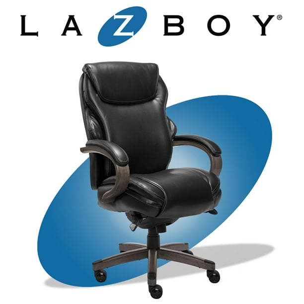 LaZBoy Hyland Executive Office Chair with AIR Technology Jet Black