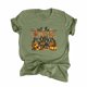 thumbnail image 1 of Camiseta de manga corta con estampado de acción de gracias para mujer Fridja zx2567, 1 of 6