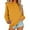 Yellow, variant on Duoif Womens Sweatshirt, Oversized Crew Neck Sweatshirt - Women's Fall Pullover Sweatshirt for Women Beige L