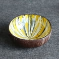 thumbnail image 4 of ENJOYW Candy Bowls Compact Hand-Painted Coconut Shell Delicate Smooth Natural Bowls for Kids Coconut Shell Bowls, 4 of 7