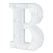 Illumify White LED Marquee Letter B Sign - 8 3/4" - 1 count box