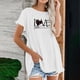 thumbnail image 2 of Camiseta de manga corta estampada casual para mujer OAVQHLG3B Store  lin121212, 2 of 5