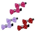 thumbnail image 7 of Meidiya 10Pcs Cute Polka Dot Puppy Dog Small Bowknot Hair Bows with Metal Clips,Handmade Hair Accessories Bow Pet Grooming Products, 7 of 7
