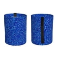 thumbnail image 2 of Wukai Blue Circles Mosaic Print Car Trash Can - Easy to Clean Hanging Garbage Bin - Removable Liner - Leak-Car Garbage Can - Waterproof Trash Can for Car and SUV, 2 of 7