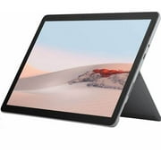 Refurbished Microsoft Surface Go 2 10.5" touchscreen FHD Tablet, Pentium Gold 4425Y, 4 GB RAM, 64 GB eMMC, Win 10 Home in S mode, Platinum, Factory Recertified