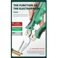thumbnail image 4 of 8-in-1 wire stripper pliers, built-in voltage tester, multi-purpose wire stripping tool, professional electrician pliers, cable cutting and twisting tool, 4 of 9