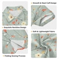Dailycode Small Short Sleeve Button Down Shirts Cute Wild Flower Casual ...