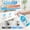 color, variant on Fast‑Acting Toilet Cleaner Tablets for Home & RV – Effervescent Toilet Cleaner for Stubborn Rings & Stains, 132g
