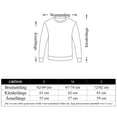 thumbnail image 4 of 1PCS crew neck sweater--white--S, 4 of 5