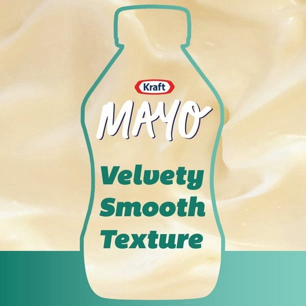 Kraft Real Mayo Creamy & Smooth Mayonnaise Squeeze Bottle, 12 fl oz- 3Pack