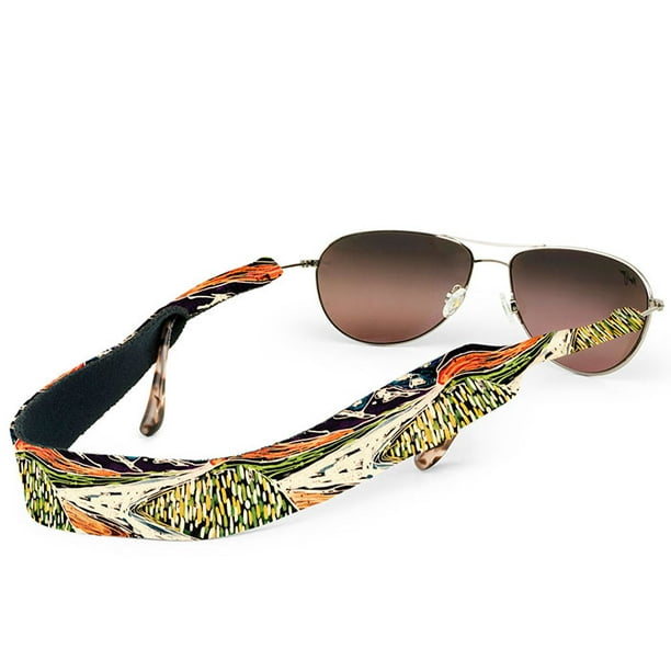 Croakies Abby Paffrath White Light Sunglass Retainer XL