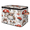 Multicolor 2, variant on ADECORIVY Desert Plant Cactus Storage Bin with Zipper Lid, Fabric Storage Baskets Boxes with Handles, Decorative Clothes Organizer Containers for Shelves, Wardrobe, Closet