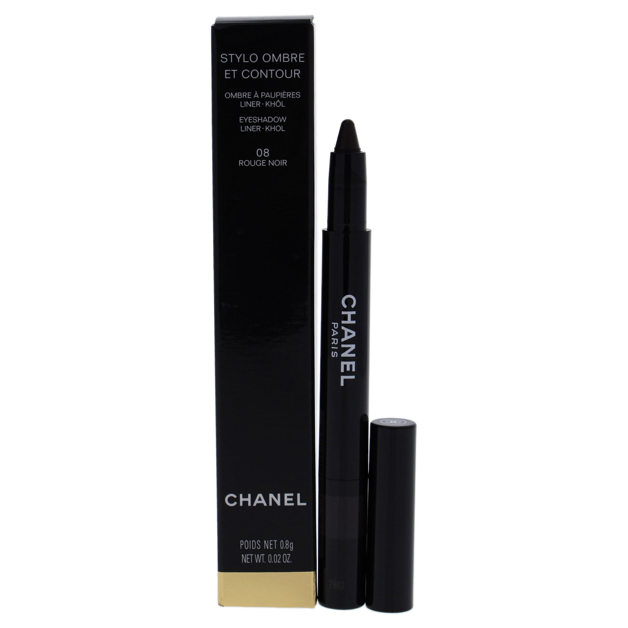 Stylo Ombre et Contour - 08 Rouge Noir by Chanel for Women - 0.27 oz Eye  Shadow