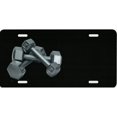 thumbnail image 1 of Haltères Offset Photo Plaque License, 1 of 1