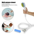 thumbnail image 2 of Ownpets Foldable Pet Dogs Cats Pool Bathing Set Portable Kiddie Swimming Bathtub with Massage Shower Sprayer, 2 of 7