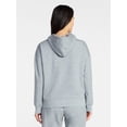 thumbnail image 3 of Athletic Works Women's and Women's Plus Super Soft Hoodie, Sizes XS-4X, 3 of 5