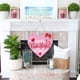 thumbnail image 5 of Decoración Colgante de Corazón de Madera | Decoración de Pared y Puerta para San Valentín | Letrero Rústico de Madera Reutilizable para El Hogar, Jardín, Fiesta, Bar | Regalo Romántico para Novias, F, 5 of 6