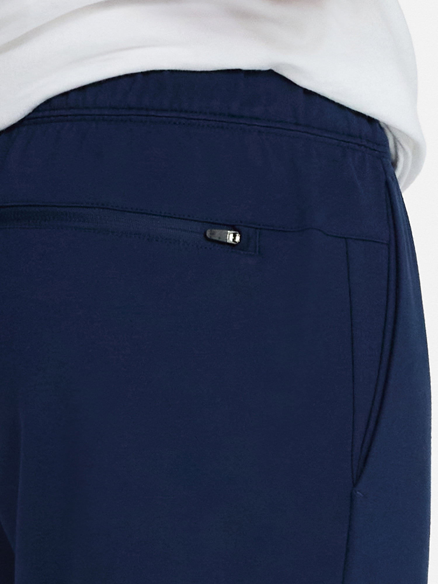 Athletic Works Men's and Big Men's Ponte Knit Shorts, Sizes XS-3XL