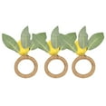 thumbnail image 3 of 6Pcs Simulation Lemon Plant Ring Fruit Meal Buckle Hotel Room Ring Buckle Supplies, 3 of 8