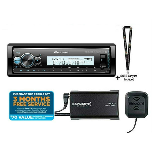 Pioneer MVHMS512BS Marine Digital Media Receiver with SiriusXM