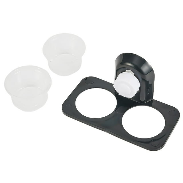MYG Réservoir en ABS pour Reptiles Bol d'Alimentation en Eau et Nourriture Pot de Terrarium Boîte de Reproduction Support Plat
