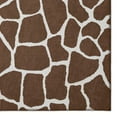 thumbnail image 3 of Safari Brown Giraffe Animal Print 8’ x 10’ Non-Skid Area Rug, 3 of 5