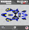 Blue, variant on Kalair GFX Graphics Kit for Suzuki DRZ400SM (2001-2023) Warrior Series
