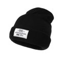 thumbnail image 2 of Gorro de esquí cálido para otoño e invierno, gorro tejido con letras, gorro de lana, gorro para hombre y mujer, 2 of 6