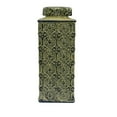 thumbnail image 1 of Benzara ETD-EN30849 Alluring Ceramic Vase, Green, 1 of 1
