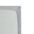 thumbnail image 3 of Ambesonne White Fitted Sheet, Misty Winter Scenery, Full Size, Grey White, 3 of 3