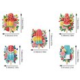 thumbnail image 2 of Imán para refrigerador con 5 Uds Acrílico forma Especial Paletas frutas Cgtredaw, 2 of 9
