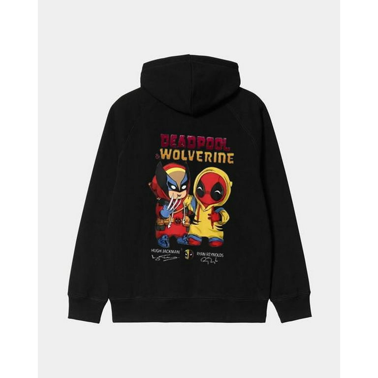 Pikachu and deadpool hoodie hot sale
