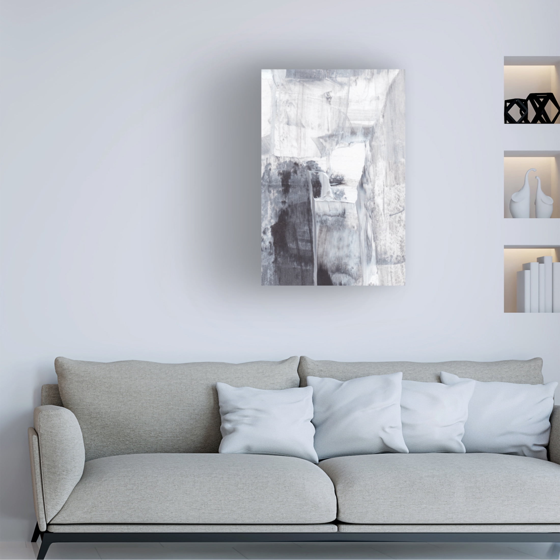 Trademark Fine Art uplusmestudio   Abstract Texture No 1 Canvas Wall Art