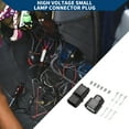 thumbnail image 3 of Conector de enchufe de lámpara de alta tensión de 3 pines, conector terminal de cable macho hembra para Honda Civic, 1 juego, 3 of 6