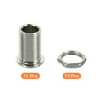 thumbnail image 3 of Uxcell M12x20mm Round Head Hollow Screw Bolts Through Hole Bolt Chandelier Fasteners with Hex Nut and Gasket 20Pieces, 3 of 4