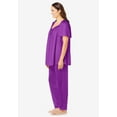 thumbnail image 3 of Only Necessities Plus Size Silky 2-Piece PJ Set, 3 of 6