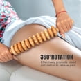 thumbnail image 3 of Outils de Massage en Bois, Rouleau de Massage en Bois, Outil de Drainage Lymphatique, Kit de Maderotapie Professionnel pour le Modelage et le Contouring du Corps, Réduction de la Cellulite, Tension Musculaire, 3 of 5