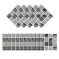 thumbnail image 2 of Papel Pintado De Mosaico, Etiqueta Autoadhesiva De Pared De Alto Brillo 30 Piezas Para Baño, 2 of 8