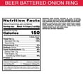 thumbnail image 5 of Pringles Beer-Battered Onion Ring Potato Crisps Chips, Lunch Snacks, 5.5 oz Canister, 5 of 8