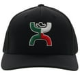thumbnail image 4 of Hooey Men's "Boquillas" Flexfit Hat Black - 2218BK, 4 of 4