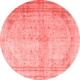thumbnail image 1 of Ahgly Company Indoor Round Persian Red Traditional Area Rugs, 5' Round, 1 of 4