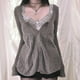 thumbnail image 1 of Fairycore-cárdigan de punto Grunge para mujer, ropa de calle de manga larga con botonadura única, y2k, estética Vintage, Kawaii, 2000, 1 of 5