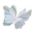 thumbnail image 1 of GUOOL Artificial Butterfly Decoration Crafts DIY Photo Props for Wedding Home Wall White, 1 of 9